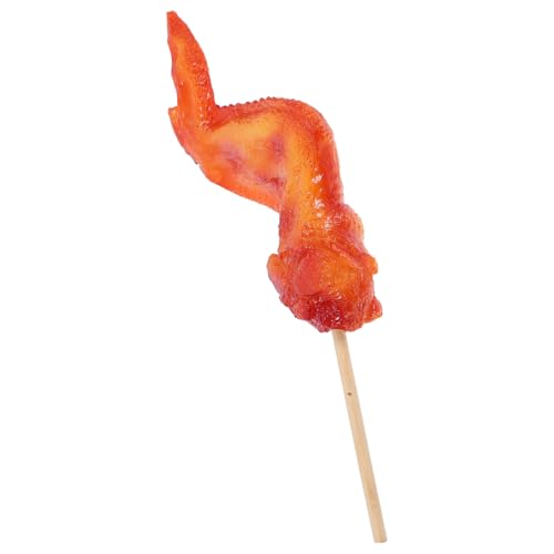 Abaodam Realistisches Fake BBQ Hähnchenflügel Modell mit Reisfüllung Künstliche Gegrillte Hähnchenflügel Deko für Restaurant Menüfotografie und Küchendekoration Täuschend Echtes Abaodam Realistisches Fake BBQ Hähnchenflügel Modell mit Reisfüllung Künstliche Gegrillte Hähnchenflügel Deko für Restaurant Menüfotografie und Küchendekoration Täuschend Echtes von Abaodam