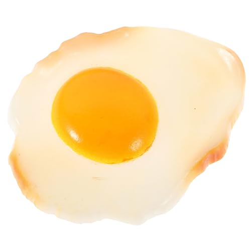 Abaodam Realistisches Spiegelei Modell aus PVC Künstliches Fried Egg Dekor für Restaurant Hotel und Fotografie Vielseitiges Küchen und Requisit Leichtes Kompaktes Essen Deko Zubehör Abaodam Realistisches Spiegelei Modell aus PVC Künstliches Fried Egg Dekor für Restaurant Hotel und Fotografie Vielseitiges Küchen und Requisit Leichtes Kompaktes Essen Deko Zubehör von Abaodam