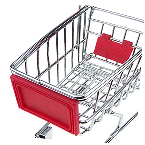 Abaodam Rollenspielwagen Wagoner Kinderwagen für Kinder Miniaturhalter Mini-Food-Spielzeug Spielzeug einkaufswagen Mini einkaufswagen Mini-Einkaufswagen Trolley-Spielzeug für Kinder von Abaodam