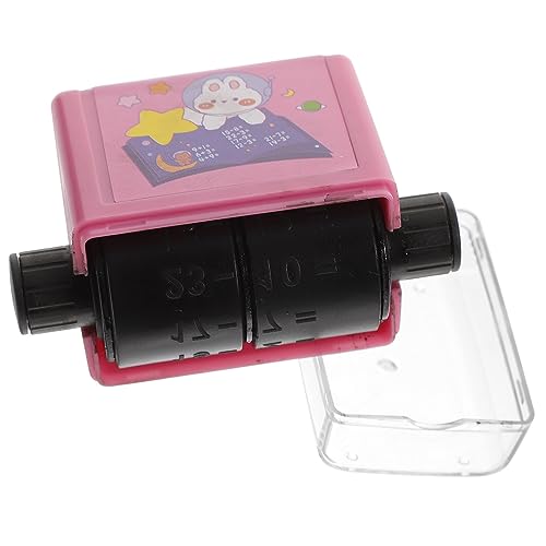 Abaodam Rollstempel Math Roller Stamp matheroller Stempel Mathe-Unterrichtsstempel Mathe-Stempel Stempelwalze Namensstempel für Kleiner Rollenstempel Schüler Lernen Stempel Plastik von Abaodam