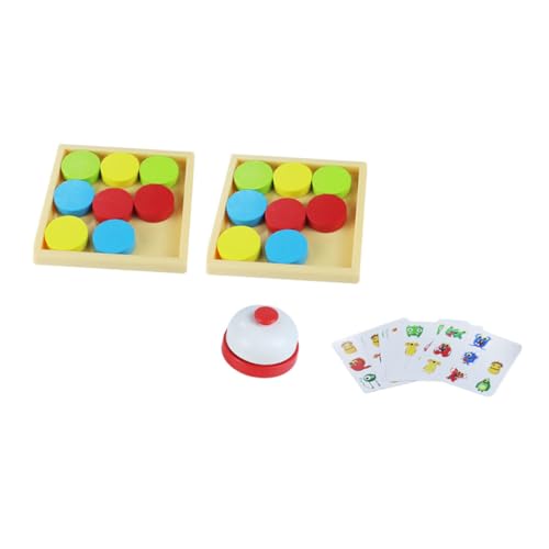 Abaodam 1 Set Pushing Table Game Toy Pädagogisches Holzspielzeug Für Logikspiel Für Frühe Interaktives PK Zum Schieben Geeignet Für 3 Jahre Und Älter von Abaodam