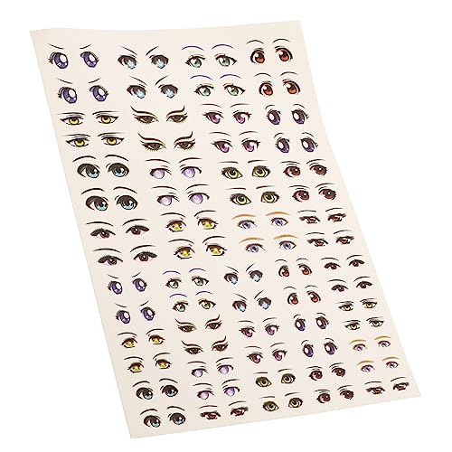 Abaodam Papieraufkleber Für DIY-projekte Augenaufkleber Zum Dekorieren Von Tonfiguren Und Zeichentrickpuppen Selbstklebende Cartoon-Etiketten Geeignet Für Karten Scrapbooks Geschenkverpack Abaodam Papieraufkleber Für DIY-projekte Augenaufkleber Zum Dekorieren Von Tonfiguren Und Zeichentrickpuppen Selbstklebende Cartoon-Etiketten Geeignet Für Karten Scrapbooks Geschenkverpack von Abaodam