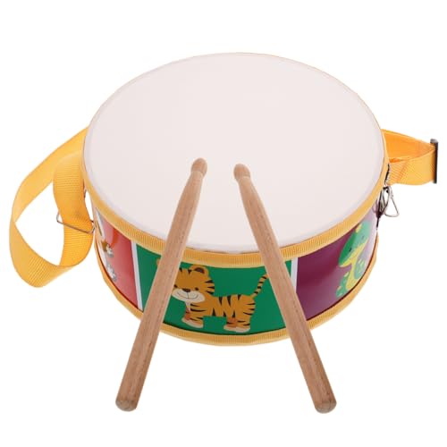 Abaodam Setzen Sie Percussion Drum Boy Piggy Bank Mikrogrenze Snare Drum Schleifstreifen Schleifgürtel Dreieck Glockenspielzeug Utensilien Und Ausrüstung Kleinkindspielzeug Holz von Abaodam