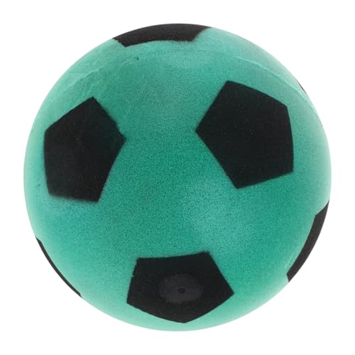 Abaodam Silent Football Soccer Ball Mini Fußbälle Ruhige Indoor Fußballspielzeug Kleinkind Fußballkinder Indoor Fußballspiel Indoor Fußballspielzeug Fußball Stuff Indoor Ball Green Pu von Abaodam