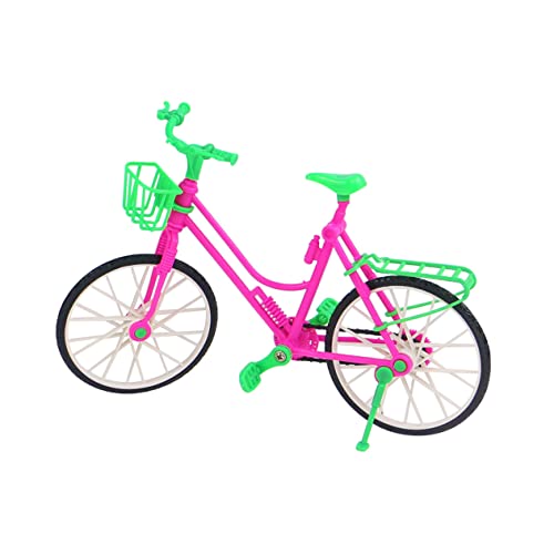 Abaodam Simulationsrad Mini-Fingerbike Mini-Spielzeug Babyfahrrad Mountainbike-Spielzeug Figur Puppe Spielzeug für Kinder kinderspielzeug Simulation Mini-Bike Mini-Hausdekoration Plastik von Abaodam