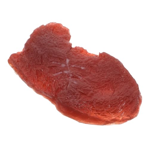 Abaodam Simulationsrindfleischmodell Prop Essen Simulation Essen Realistisch Bio-rotzwiebel Wagyu-rindfleisch Obst Simulieren Gefälschter Cheeseburger Schalotten Rinderfilet Flanke Plastik von Abaodam