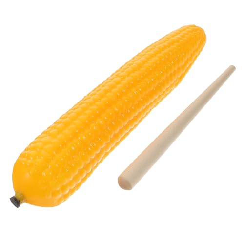 Abaodam Simulierter Mais Shaker Musikinstrument aus Abs Kindgerechte Langlebig und Leicht zu Greifen Pädagogisches Percussion Geschenk für Kleinkinder Abaodam Simulierter Mais Shaker Musikinstrument aus Abs Kindgerechte Langlebig und Leicht zu Greifen Pädagogisches Percussion Geschenk für Kleinkinder von Abaodam