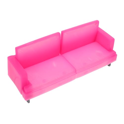 Abaodam Sofastuhl Für Prinzessinnenpuppe Puppenhausfliese Miniaturmöbel Moderne Puppenstubenmöbel Miniatur-puppenhauszubehör Le Toy Van Puppenhausmöbel Puppenstubencouch Rosy Plastik von Abaodam