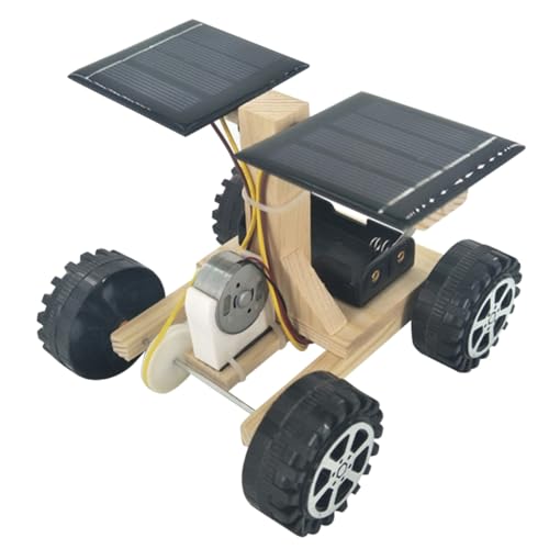 Abaodam Space Rover-Modell Autospielzeug Kinderautos Spielzeug Mini-Motor-Kit Kinder Mini-Spielzeug Kinder experimente Experiment Kinder Mondrover Spielzeug solarbetriebener Rover von Abaodam