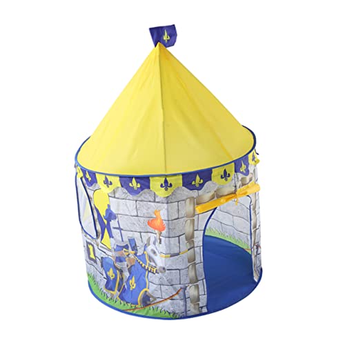 Abaodam Spielzelt für Mädchen spielhaus Playhouse for Kinderzelt mit Burgmotiv Tent Kinderzimmer kindertipizelt Zelt Schloss Spielzelt Zelt von Abaodam