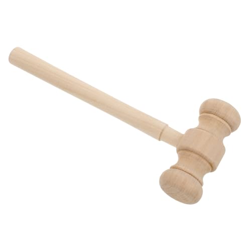 Abaodam Spielzeughammer Kleine Holzhämmer Holzhämmer Mini Holzhammer Mini Hammer Richterhammer Hammer Spielzeughammer Für Versammlungen Spielzeughammer Mini Holzhammer von Abaodam