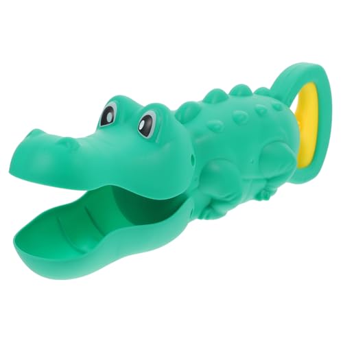 Abaodam Strandspielzeug Sandherstellungsklammern Sandmacher-Clips Sandmaschine Sandherstellungswerkzeug Lustige Cartoon-sandmacher Sandmacher in Dinosaurierform Sandzange Abs Green von Abaodam