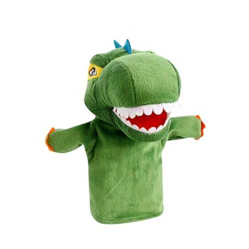 Abaodam Tierische Marionette Tiere Handpuppen Tierspielzeug Für Dinosaurier-handpuppe Plüsch-handpuppenspielzeug Handpuppen Für Plüschspielzeug Für Green Pp Baumwolle von Abaodam