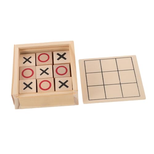 Abaodam -Toe Puzzle Spiele Tischspiel Jumbo Gesellschaftsspiel Klassische Holzspielzeug familienspiel für alle Altersgruppen Wohnzimmerdekor Brettspieltisch Khaki von Abaodam