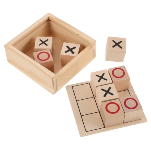 Abaodam -Toe Spiel Jumbo Puzzle Couchtischdekoration Holz Khaki von Abaodam