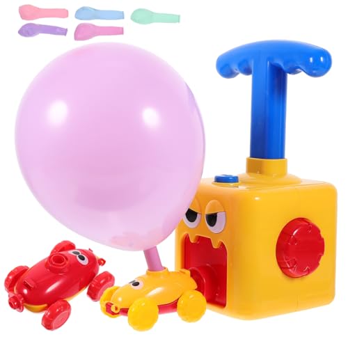 Abaodam Trägheitsauto Spielzeug Power Auto Luftballons Kinderwagen Trägheitsauto Ballonpumpe Auto Kinderauto Spielzeug Ballonauto Autos Spielzeug Kreatives Auto Spielzeug von Abaodam