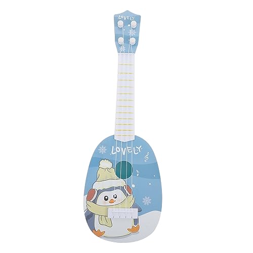 Abaodam Ukulele für kinderinstrumente musikinstrumente zabawki stymulujące rozwój Pädagogisches musikspielzeug kinderspielzeug Gitarre Gitarrenmodell Plastik von Abaodam