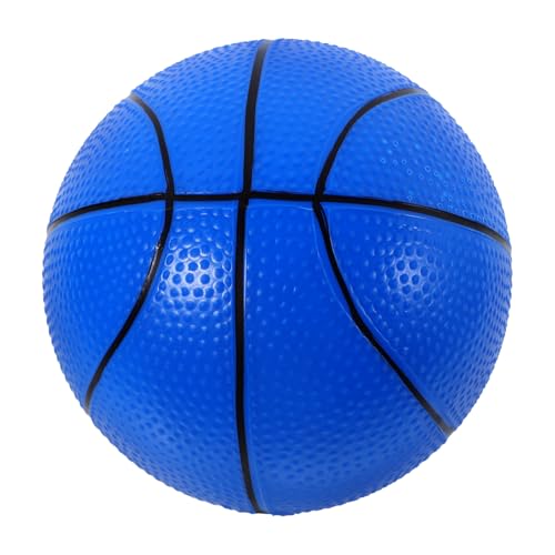 Abaodam Vinyl-Basketball Sprungball Bälle Kicken Kickball-Ball Aufblasbarer Sportball, Lustiger Springball Pädagogischer Klopfball Ballspielzeug Für Kinder Hüpfball PVC Blue von Abaodam