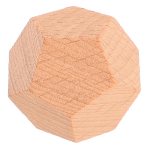 Abaodam Würfelspiel Aus Holz Würfel Mathe Spiel Holzbausteine Bastelwürfel DIY Filmwürfel Lebensmittelwürfel Entscheider Würfelspiele Für Würfel DIY Holzwürfel Lernwürfel von Abaodam