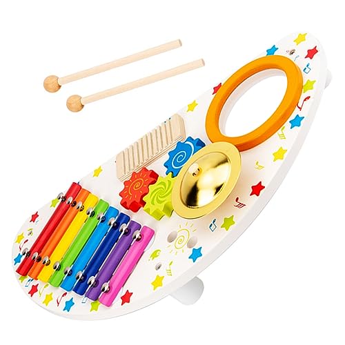 Abaodam Xylophon Für 1 Set Musikalisches Percussion Instrument Für Kleinkinder Pädagogisches Zur Der Musikfähigkeiten Ideal Für Das Frühe Lernen Und Die Motorischen von Abaodam