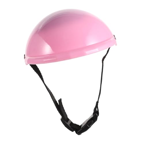 Abaodam Zubehör Für Puppenhelme Sporthelm Für 18-Zoll-Puppen Schutzhelm Für 18-Zoll-Puppen Puppengroßer Fahrradhelm Austauschbarer 18-Zoll-puppenhelm Puppenhelm Requisite Rosa Plastik von Abaodam