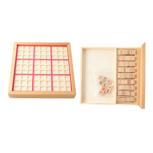 Abaodam pädagogisches Brettspiel Kinder holzspielzeug Spielzeug für Kinder kinderknallzeug puzzlespiel üzzle Reise-Brettspiele Gehirnspielzeug Brettspiel Spielen Kinderspiel Schach Rosa von Abaodam