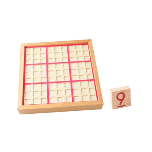 Abaodam pädagogisches Brettspiel holzspielzeug für Toys for für Erwachsene Toys puzzlespiel üzzle Brettspiel Kinderspiel Schach Rosa von Abaodam