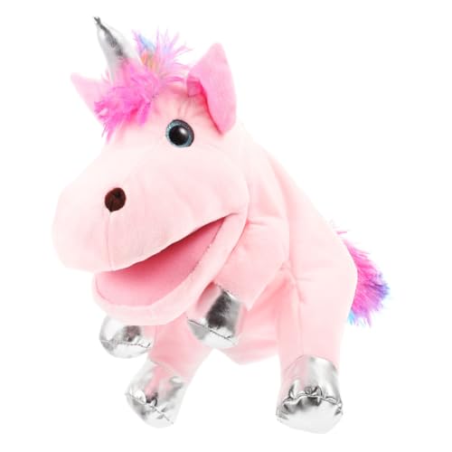 Abaodam üsch Einhorn Handpuppe Für Interaktive Geschichtenerzähler Puppe Aus Weichem Material Ideal Für Kreatives Und Fantasievolles Geschichtenerzählen von Abaodam