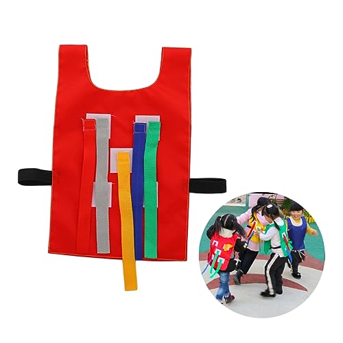 Abaodam ziehen Kinder Sport outdoorspielzeug Sports for Children spielsachen Outdoor spielwaren für draußen spielzeuge Weste Lernspielzeug Outdoor-Spielzeug für Kinder rot von Abaodam