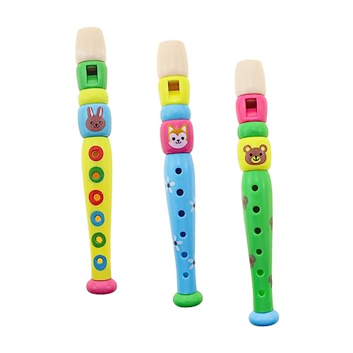 Lernflöte, Cartoon-Design, lustiges Musikinstrument für Jungen und frühes Lerninstrument, langlebiges Material, zufällige Muster, 3 Stück Lernflöte, Cartoon-Design, lustiges Musikinstrument für Jungen und frühes Lerninstrument, langlebiges Material, zufällige Muster, 3 Stück von Abaodam