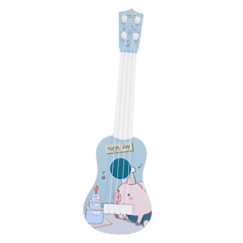 Ukulele Gitarre Gitarren für Kinderleichtes Gitarrenspielzeug Musikalisches Gitarrenspielzeug für Simulation Gitarre Kindergitarre Plastik Abaodam von Abaodam