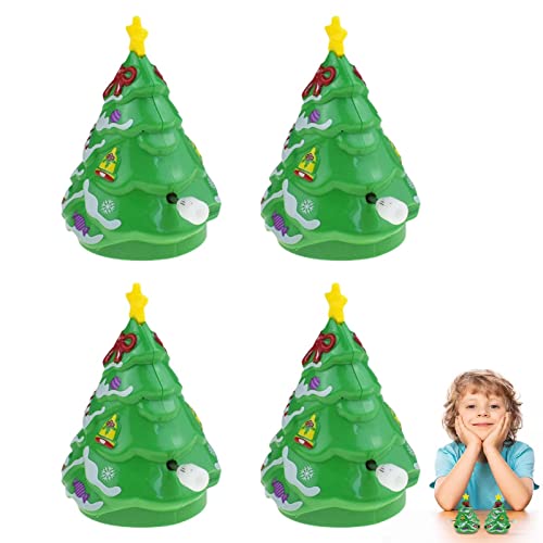 4 Pcs Weihnachtssocke Stuffers - Sortiertes Weihnachts-Wickelspielzeug - Sortiertes Wickelspielzeug für Kinderpartys, Goody Bag Filler Abbto von Abbto