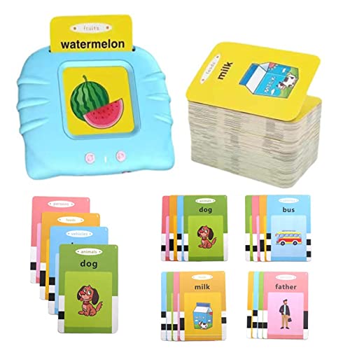 Abbto Flash-Karten Lernen des Kindes, Lernspielzeug Flash-Karten, Kinder Alter 1-7 Jungen Mädchen Talking Flashcard Sehen und Spell Learning Spielzeug Erkennung Spiel Bücher Abbto Flash-Karten Lernen des Kindes, Lernspielzeug Flash-Karten, Kinder Alter 1-7 Jungen Mädchen Talking Flashcard Sehen und Spell Learning Spielzeug Erkennung Spiel Bücher von Abbto