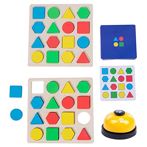 Montessori-Puzzle mit geometrischen Formen, Spielzeug für Vorschulen, Farbklassifizierung, Vorschulformen, Lernspielzeug für Kleinkinder Abbto Montessori-Puzzle mit geometrischen Formen, Spielzeug für Vorschulen, Farbklassifizierung, Vorschulformen, Lernspielzeug für Kleinkinder Abbto von Abbto