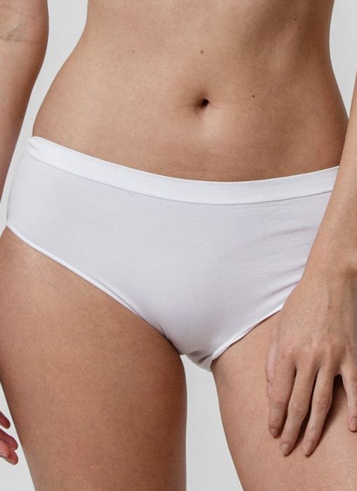 Abecita Brief Basisunterhose 2er-Pack, Weiß 34/36 von Abecita