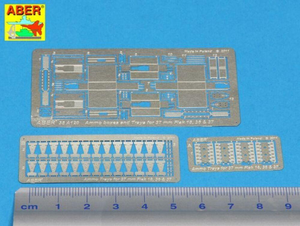 Ammo boxes and trays for Flak 18 - 36 & 37 von Aber