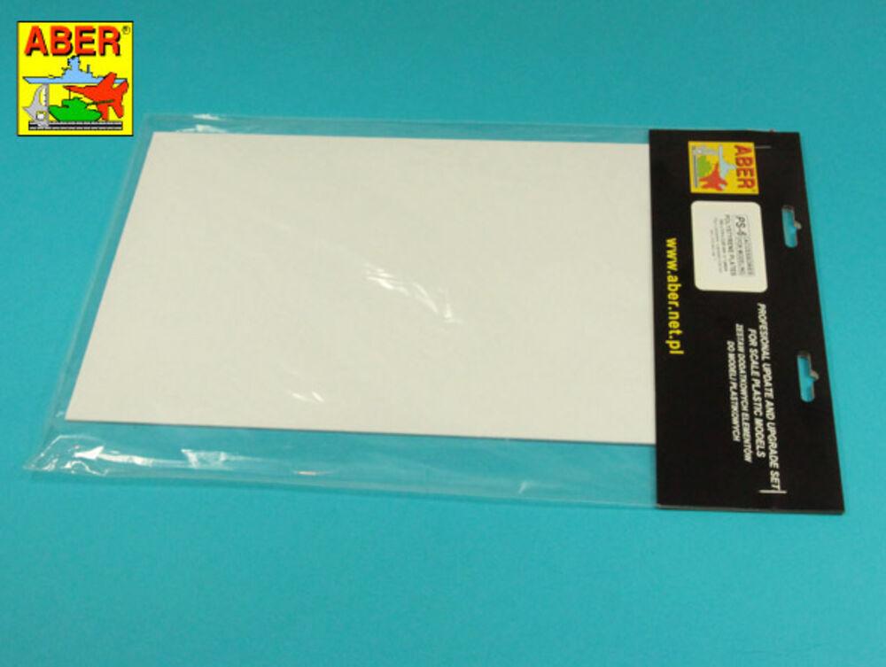 Polystyrene plates 195 x 315 x 2,00 mm x 1 pcs. von Aber