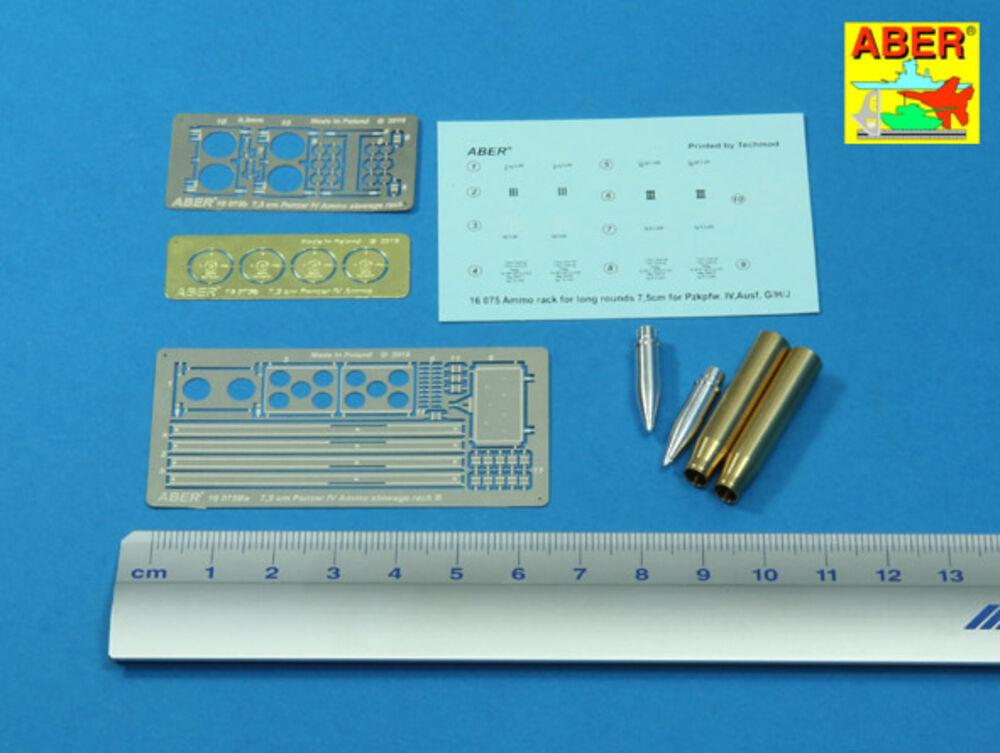 Pz.Kpfw. IV. Ausf.H Vol.16B - Ammo stowage rack type B for long rounds von Aber