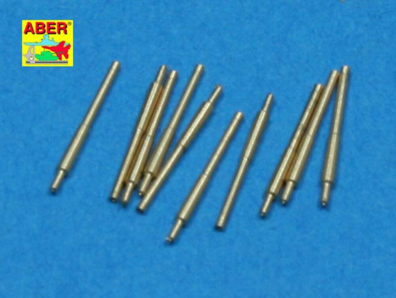 Set of 10 pcs 203 mm barrels for Japan ships : Atago, Kumano, Myoko etc. von Aber