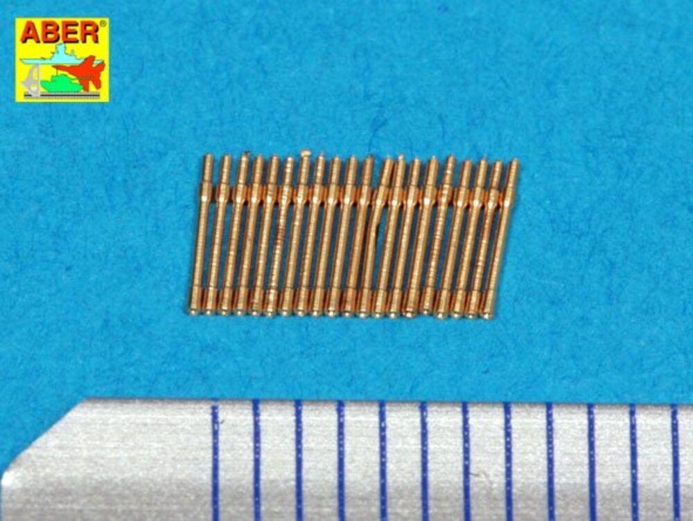 Set of 20 pcs 20mm barrels C/38 von Aber