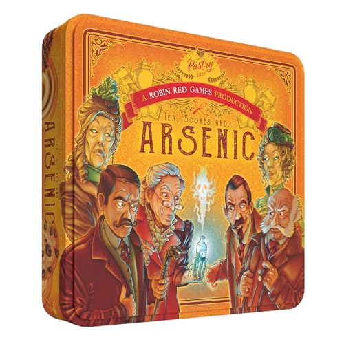 Abi Games Tea, Scones and Arsen – Bluff- und Strategiespiel – Familien- und Generationsspiel ab 7 Jahren von Abi Games