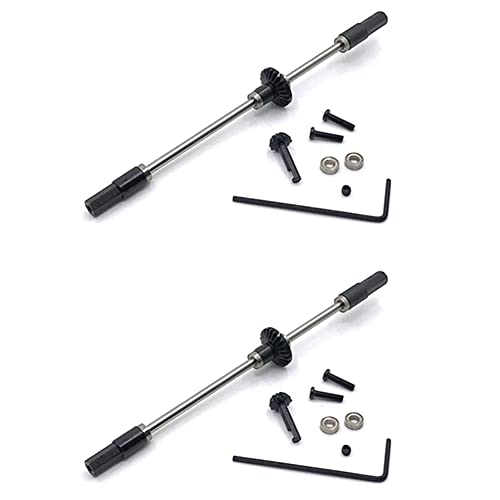 Abledance 2X Metall Achse Stahl Getriebe Brücke Kit für D12 C14 C24 C34 B14 B24 B16 B36 1/16 RC Auto Upgrade Teile von Abledance