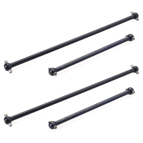 Abledance 4X Metal Central Drive Shaft Dogbone 8157 für 1/8 08423 9021 RC Car Upgrade Parts Ersatzteile Zubehör von Abledance