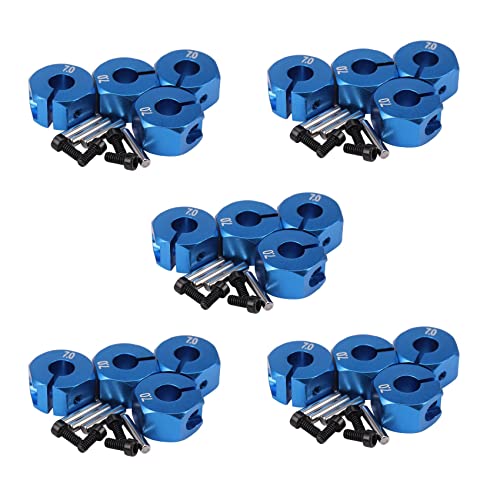 Abledance 5X RC Blau Aluminium 7.0 Rad Sechskant 12mm Antrieb mit Stiftschrauben 4P Ca von Abledance