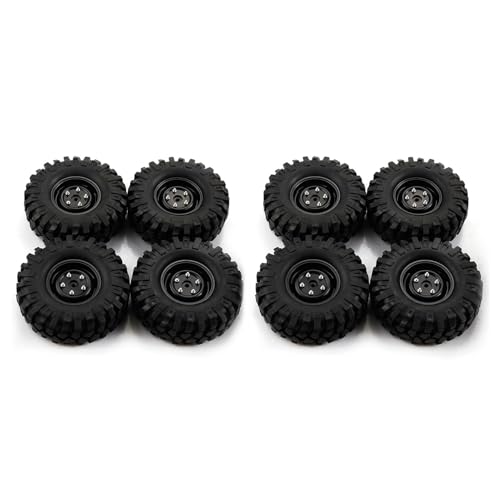 Abledance 8 StüCke 1,9 108Mm 1/10 Reifen Felge für 1/10 D90 SCX10 RC Rock Crawler Teile Spielzeug Geschenk von Abledance