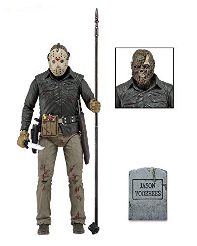 Abocede Friday Series of Horror Movies, Jason The 13th Ultimate Part 6 Special Edition Ultimate Roy Burns Action Figures 17.8 cm Scale Horror Doll Toys von Abocede