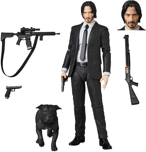 Abocede John Wick Actionfigur Select Chapter 2 Keanu Reeves Black Suit Box von Abocede