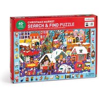 Christmas Market 64 Piece Search & Find Puzzle von Abrams & Chronicle Books