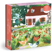 Cottage Wildflowers 1000 Piece Puzzle in a Square Box von Abrams & Chronicle Books