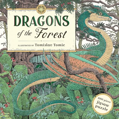 Dragons of The Forest. 1000 Piece Jigsaw Puzzle: A 1000 Piece Jigsaw Puzzle von Abrams & Chronicle Books